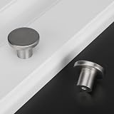 LONTAN 10 Pack Brushed Nickel Door Knobs Aluminum Alloy Cabinet Drawer Hardware view 3