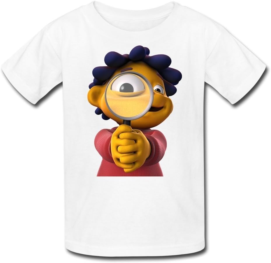 FUDI Youth's Sid The Science Kid T-shirt S White