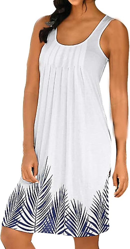 knee length casual summer dresses