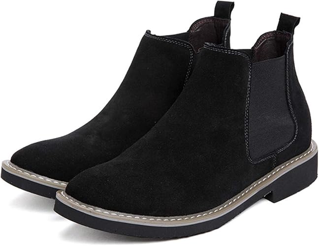 Amazon Douery Ltd インヒール サイドゴア メンズ スリッポン サイドゴアブーツ 靴 ローカット ブラウン系 卒業式 入園入学 就職 就活 スーツ 入学式 成人式 入社式 リクルート カジュアルシューズ 旅行 外回り 多機能 ソフト 耐磨耗 Douery Ltd ブーツ