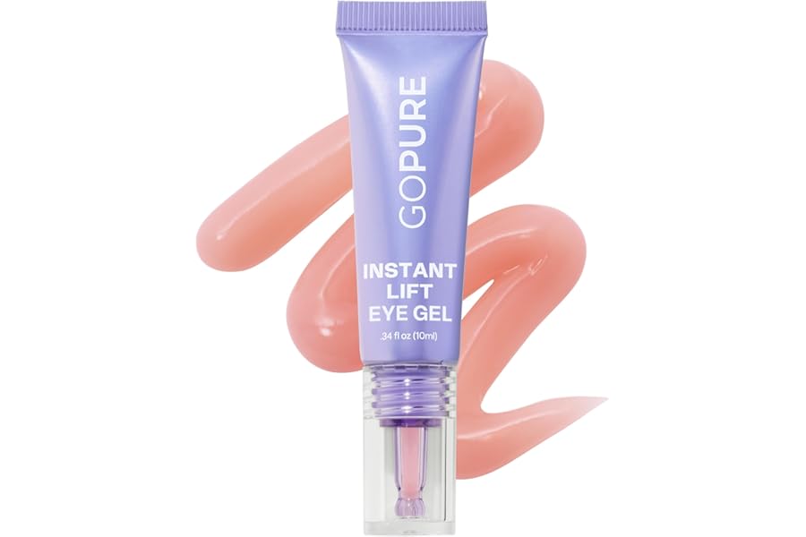goPure NEW Instant Lift Eye Gel - For the look of Puffiness & Bags, Wrinkles, Fine Lines and Dark Circles, Anti Aging Skin Ca