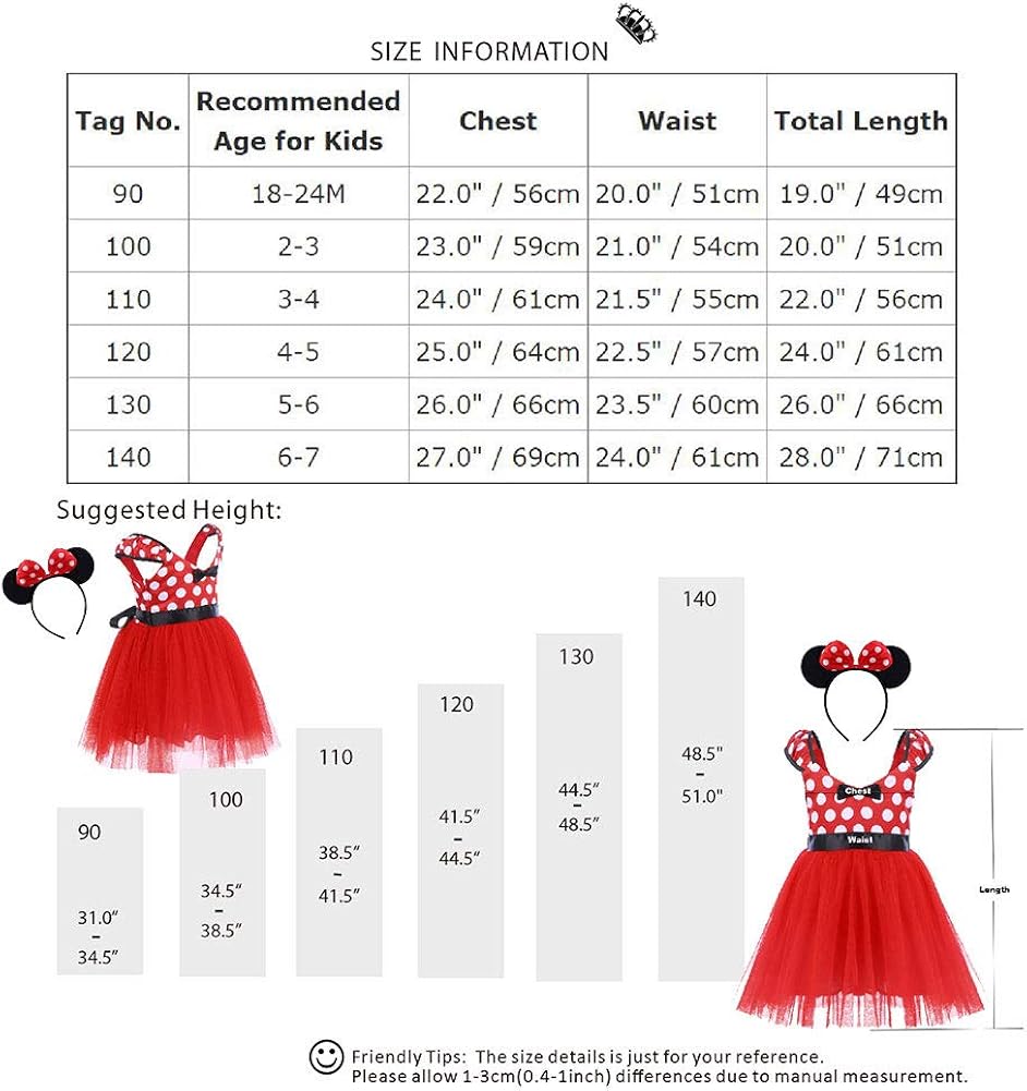 Obeeii Bebe Fille Princesse Robe A Pois Polka Dot Minnie Deguisement De Noel Halloween Carnaval Fete Ceremonie Anniversaire Cadeau Enfants Costume 18 Mois 7 Ans Bebes Jeux Et Jouets Safeguardsoftwash Com