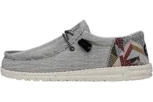 Hey Dude Men's Wally Funk ETNO | Men's Loafers | Men's Slip On Shoes | Comfortable & Light-Weight