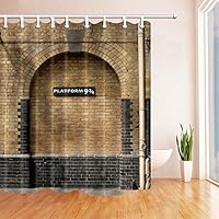 Kotom Platform 9 And 3 4 Shower Curtains Platform 9 And 3 4 At