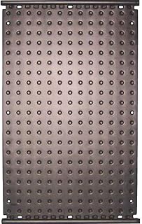 Pool Schwimmbad OKU-Absorber F1002, schwarz mit 4 Anschlussstutzen, d 38 mm und beidseitig integriertem Sammelrohr d=40 mm, Abmessung 1320 x 820 mm