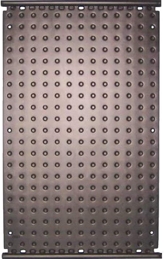 Pool Schwimmbad OKU-Absorber F1002, schwarz mit 4 Anschlussstutzen, d 38 mm und beidseitig integriertem Sammelrohr d=40 mm, Abmessung 1320 x 820 mm