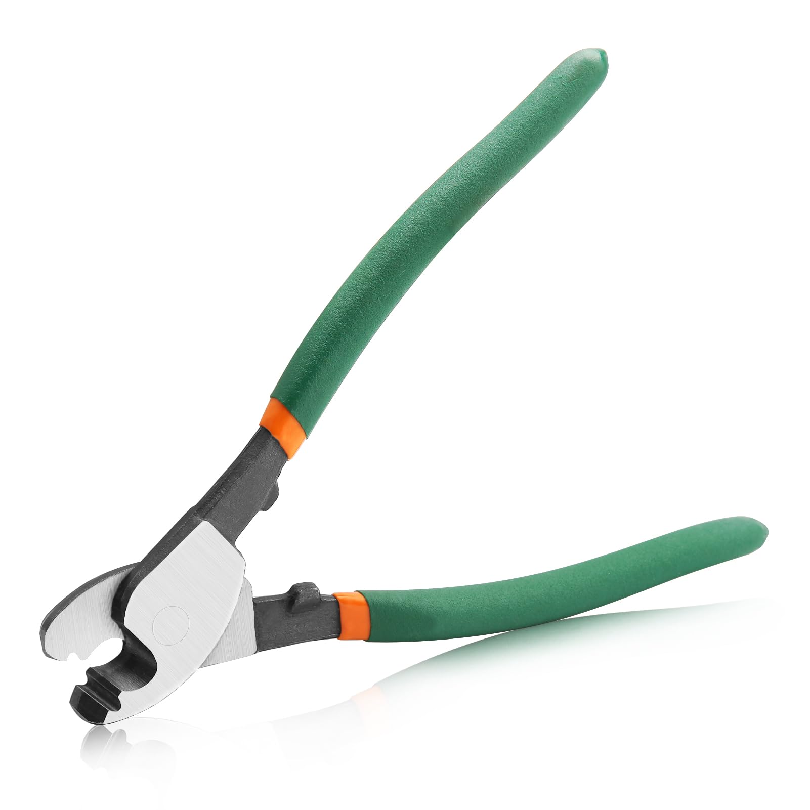 SPEEDWOX Cable Cutter Pliers High Leverage Wire Cutter Heavy Duty 8 Inches Multifunctional Wire Stripper Flush Cutter Pliers Coax Cable Cutter for Cutting Aluminum Soft Copper and Communications Cable