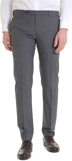 Amazon Berwich メンズ Patriziovb101grey グレー ウール パンツ ロングパンツ 通販