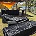 Hootech Set of 2 Patio Chaise Lounge Cover Heavy Duty Outdoor Lounge Chair Covers Protector Waterproof Lightweight 82”Lx30”Wx31”H