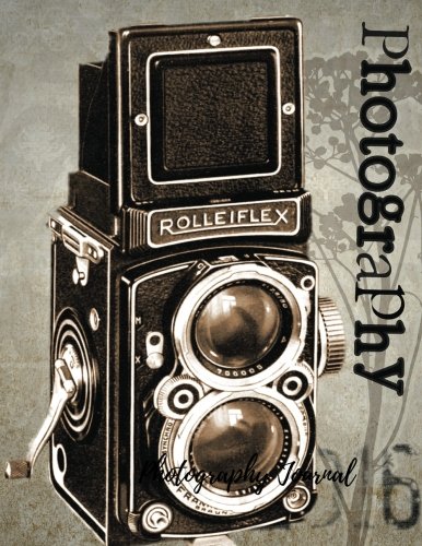 Photography Journal: Large 8.5 by 11 Blank, Empty, Unlined, Unruled Paper Notebook To Write In For Men, Women, Girls, Boys, Kids & Adults. Writing Book Pad With 150  Pages (Blank Journals) (Volume 1)