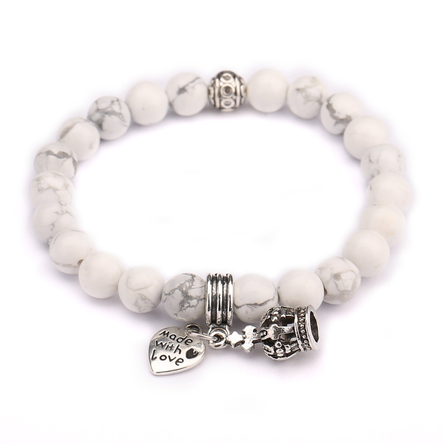 Beads Bracelet,UHIBROS Crown with \