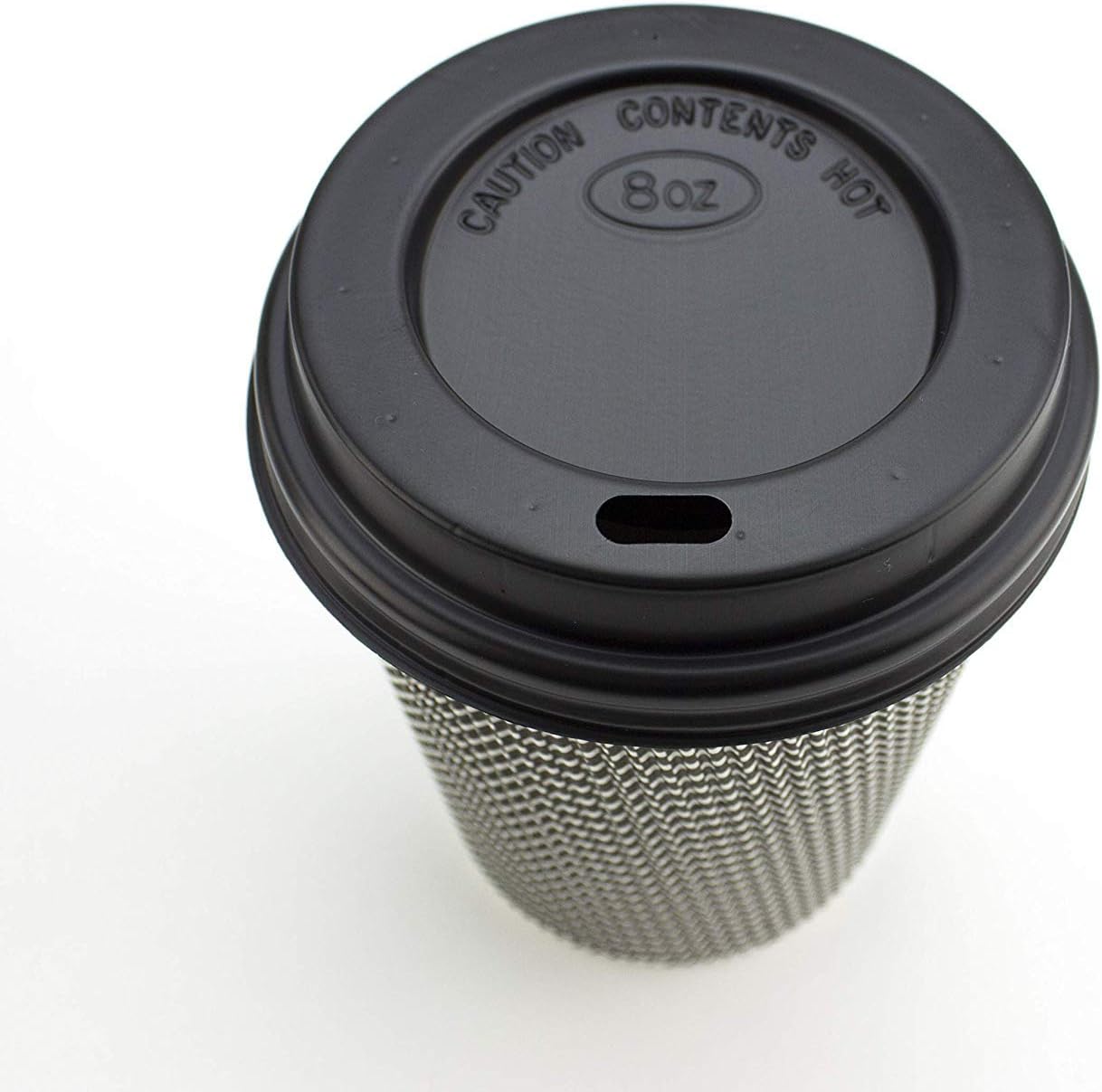 Signature Packaging, Luxury Ripple Insulated Paper Cups with Lids, Disposable for Coffee Hot Beverages - Image 4