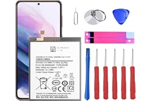Qoutmcuy Galaxy S21 Plus Battery,5500mAh[2024 New Upgraded] EB-BG996ABY Replacement Battery for Samsung Galaxy S21 Plus Model (S21+ S21 Plus 5G SM-G996) with Tool Repair Kit