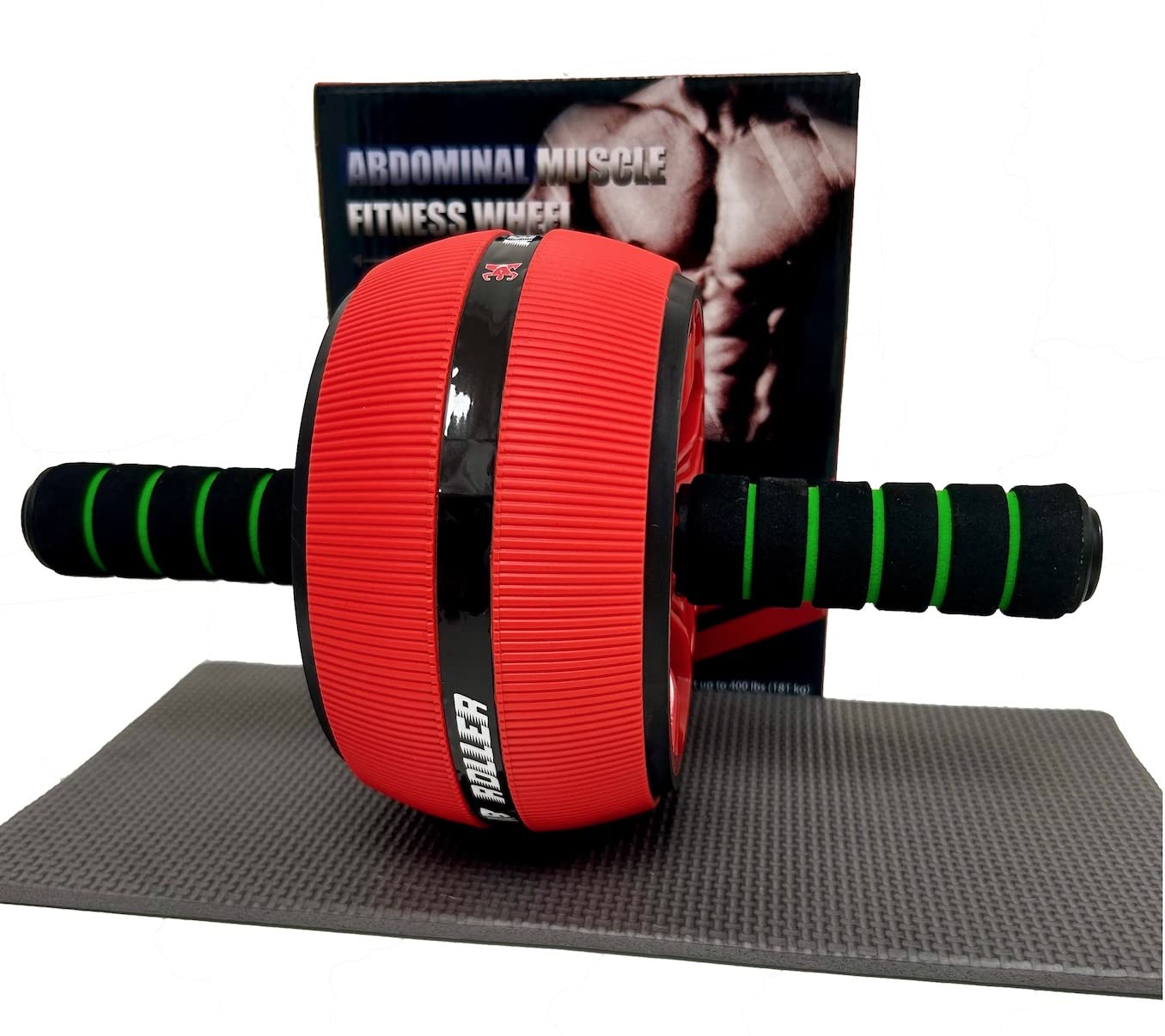 Ab Roller, Abdominal Muscle Fitness Wheel, Home Work Out.