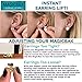 Magic Bax Earring Lifters - 2 Pairs of Adjustable Hypoallergenic Earring Lifts (2 Pairs of 18K Gold Plated Earring Backs) As Seen on TV