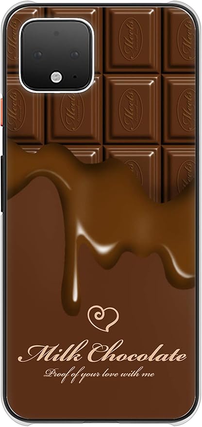Amazon Simフリー グーグル ピクセル4 クリア ケース カバー 536 板チョコ ハート 素材クリア ケース カバー 通販