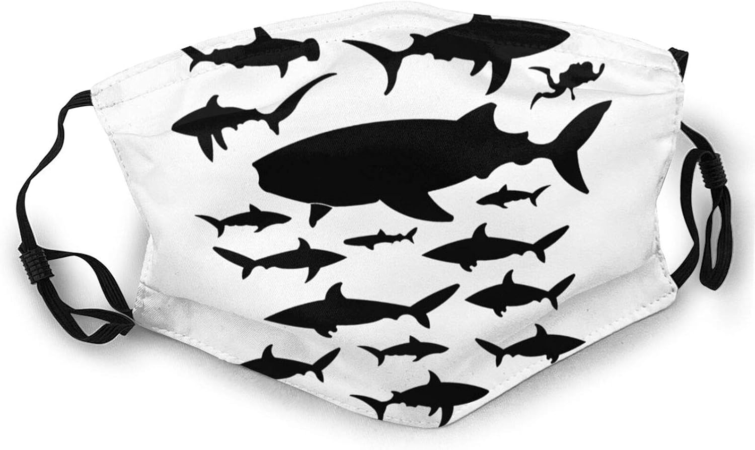 Briesly Fish Face Mask For Women And Men Anti Dust