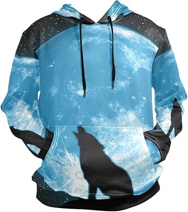 wolf hoodies amazon