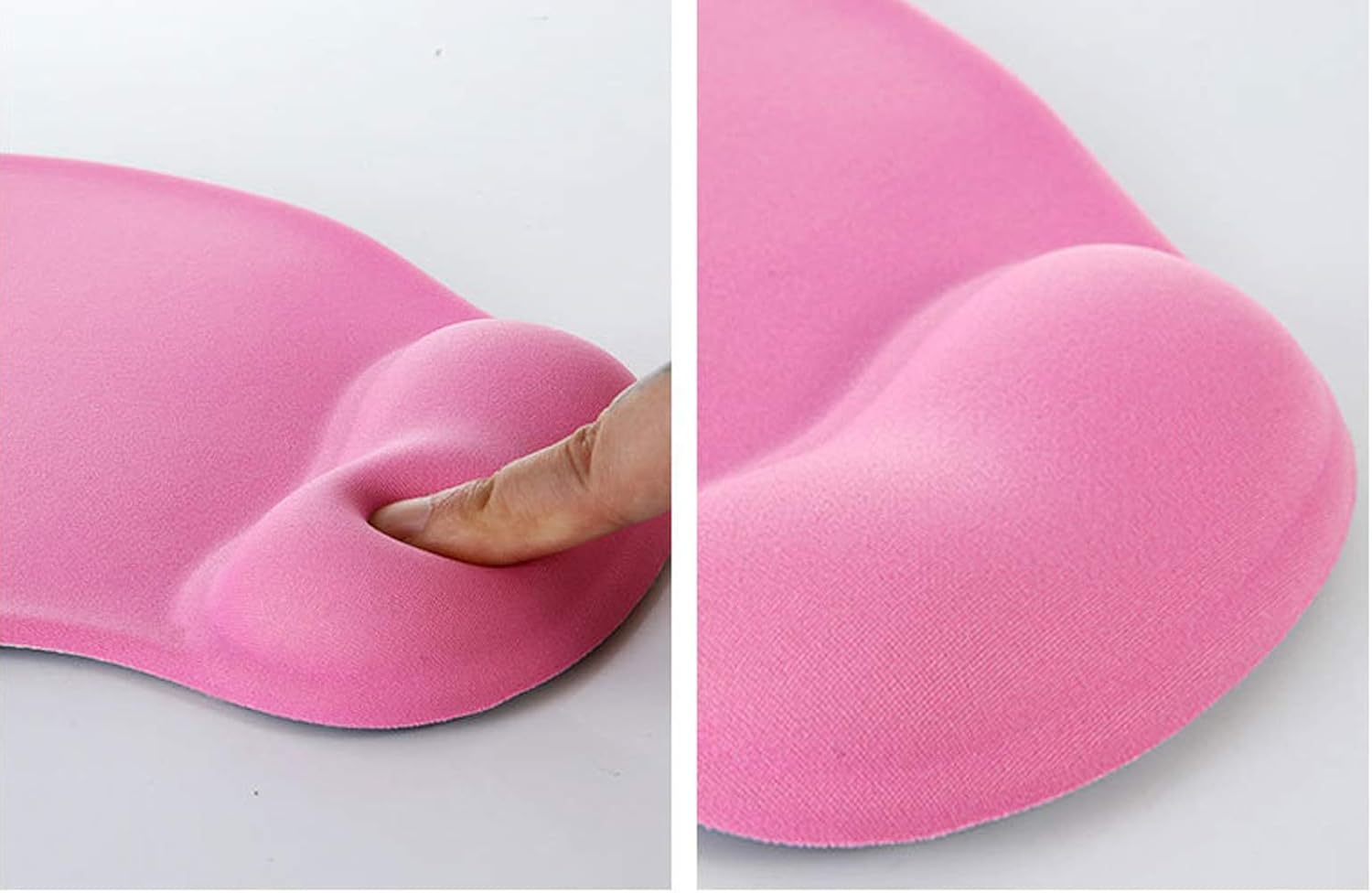SHESHY Mouse Pad Gel, Mouse Mat with Wrist Rest, With Convenient Gel Wrist Support, Non-slip Rubber Base, Ergonomic - Image 3