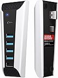 AQIDAP 5 Port USB Hub for PS5,USB High-Speed