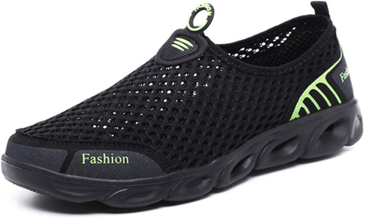 Unisex Water Shoes Non Slip Shoes Multi Size 5 Black Green Amazon.co