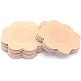 QueenVibes 40 Pieces Breast Covers Nipple Cover Pasties, Disposable Nipple Covers, Bra Pad, Self-Adhesive No Show Bra