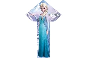 WindNSun BreezyFlier 57 Licensed Nylon Long Tail Delta Kites with SkyTails, Kite Handle, and Kite String