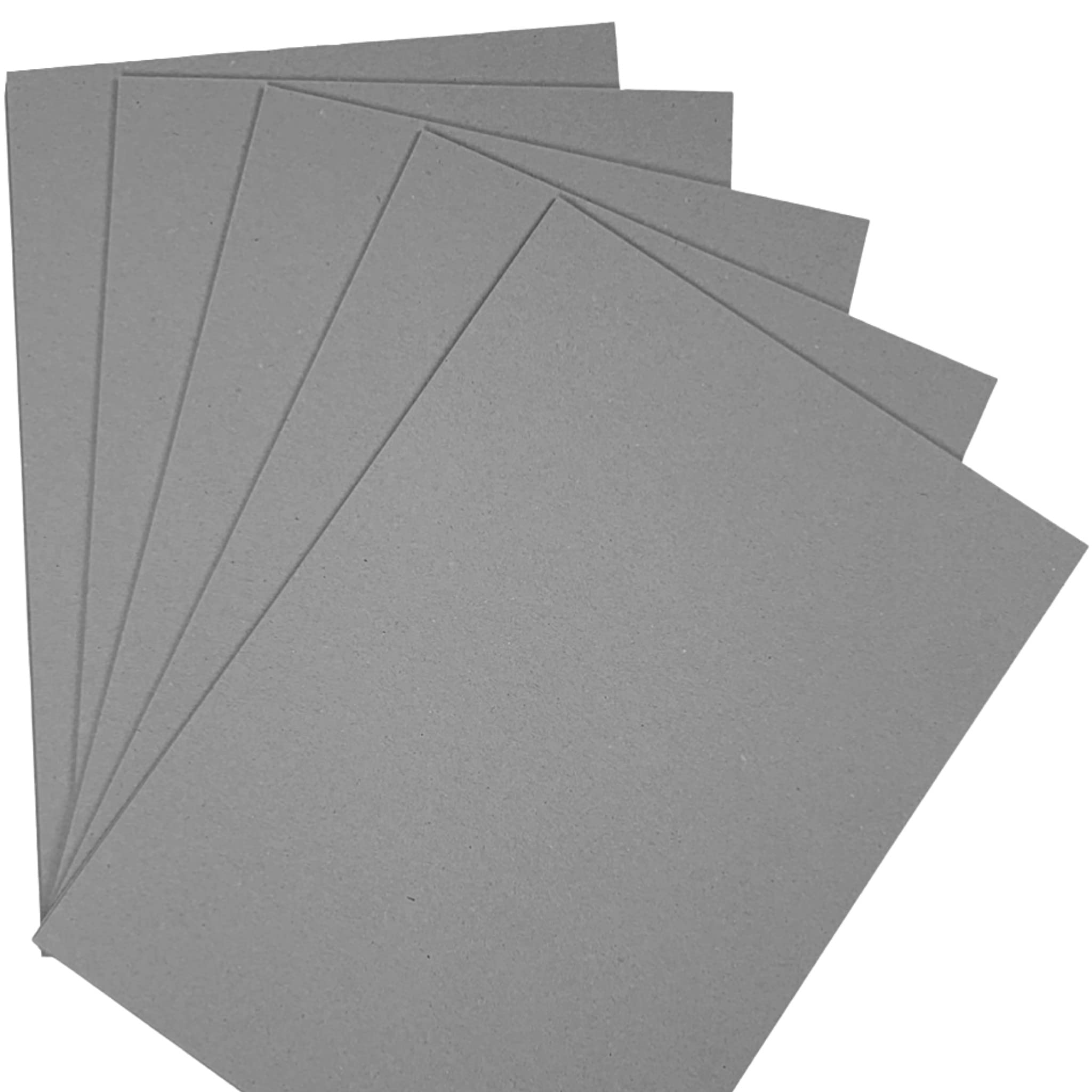 Bcreativetolearn A4 Greyboard 50 Sheets. Mount Board. Backing Board. Model Making. Presentation Board, Thick Recycled Card 1000 Micron.