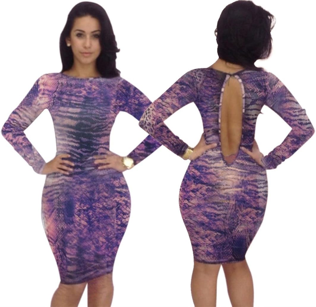 purple bodycon dress plus size
