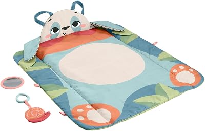 Fisher-Price Planet Friends Roly-Poly Panda Play Mat 3-in-1 Tummy Time