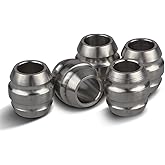 TI-EDC 5PCS Titanium 11mm Knife/Zipper Pull Jewelry Paracord/Lanyard Beads