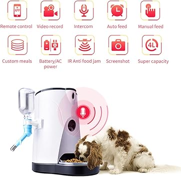 Amazon Com Omzbm Smart Automatic Pet Feeder Food And Water