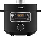 Tefal Turbo Cuisine Electric Pressure Cooker 10-in-1 4.8L 1000W Black