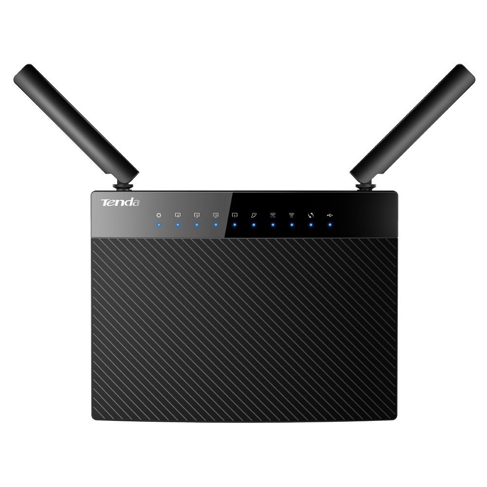 Tenda Wireless Router - 900Mbps - Dual-Band - AC9