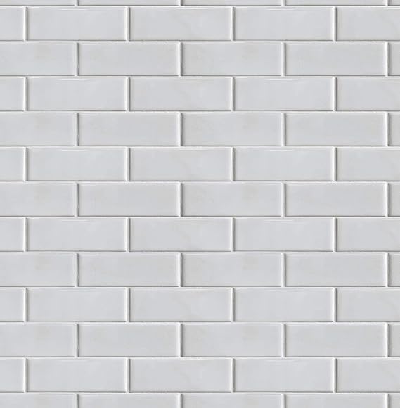NextWall Subway Tile Peel and Stick Wallpaper