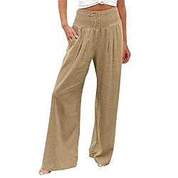 Sweatpants Women Leg Palazzo Pants for Control top