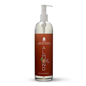 Pursonic 100 Natural Sweet Almond Oil For Aromatherapy Essential Oils Moisturizing And Massage