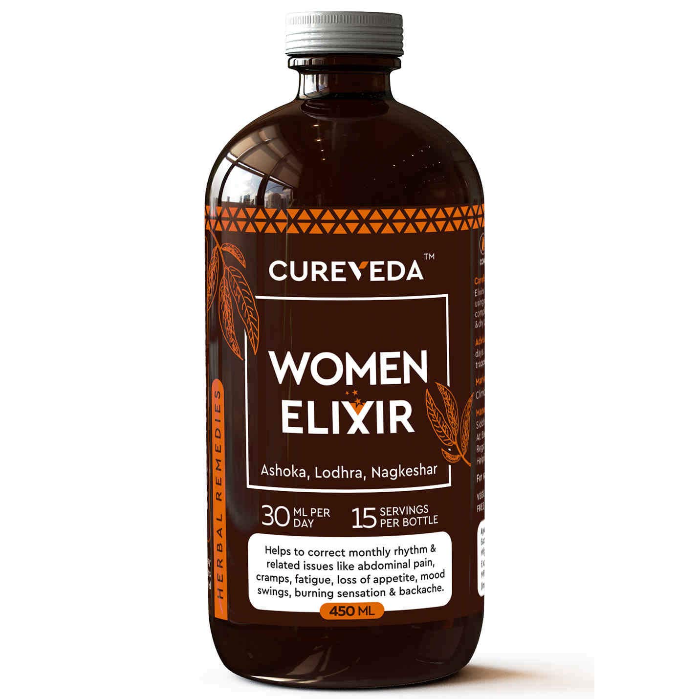 Buy Cureveda™ Herbal Women Elixir For Women's Health (Period cramps