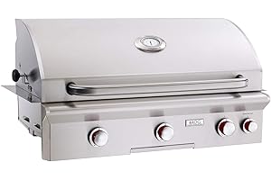 AOG American Outdoor Grill T-Series 36-Inch 3-Burner Built-in Natural Gas Grill with Rotisserie - 36NBT