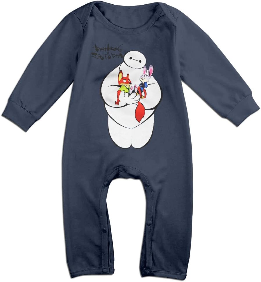 HOHOE Boy's & Girl's Crazy World Of Animal Long Sleeve Jumpsuit Outfits