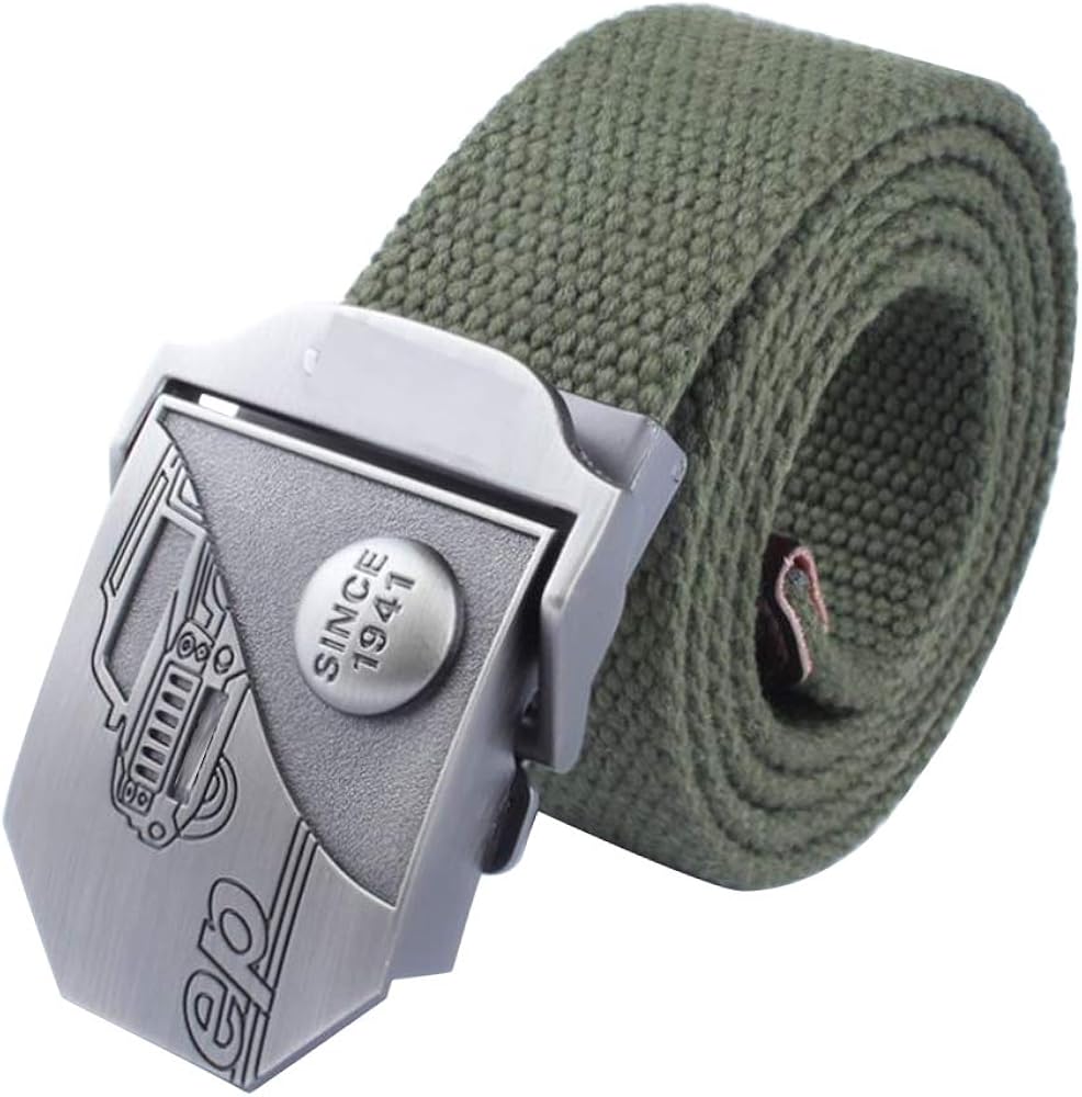 mens military style belts