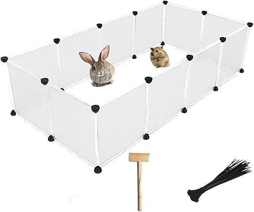 plastic rabbit fence