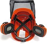 Oregon Waipoua Professional Chainsaw Safety Helmet with Mesh Visor view 3