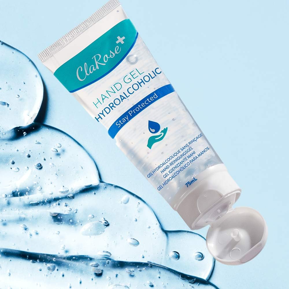 ClaRose Hand Sanitising Gel with 70% Alcohol, 75 ml (3-Pack), 3 count (Pack of 1) - Image 4