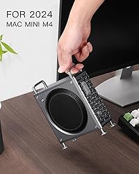 Aluminum Chassis Stand for 2024 Mac Mini M4/M4 Pro