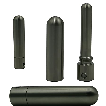 Raumduft Absolut Inhaler Edelstahl Matt gebürstet geniale neue Funktion Poppers Verneblermit Inhaler Stift für Erwachsene Dar