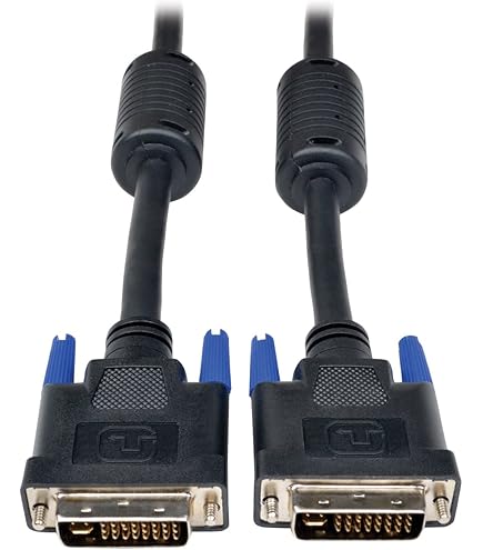 DIGITUS DVI Adapter Cable, DVI(24 5) - HD15, 2x Ferrit M/M, 2.0m, DVI-I Dual Link, Nero