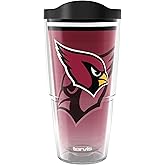 Tervis NFL Arizona Cardinals - Forever Fan Made in USA Double Walled Insulated Tumbler Travel Cup Keeps Drinks Cold & Hot, 24oz, Classic