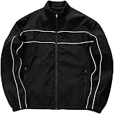 SOLY HUX Men's Lightweight Jackets Zip Up Mock Neck Long Sleeve Windbreaker Jacket Casual Fall Clothes