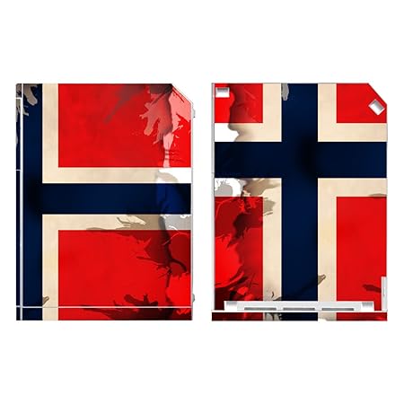 Disagu Design Skin für Nintendo WII Stehend Design Folie - Motiv Norwegen